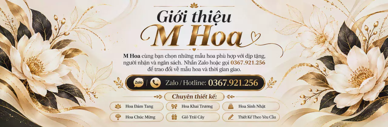 Ảnh bìa Shop hoa tươi Xã Triệu Cơ Quảng Trị - Từ lời nhắn đến món hoa vừa ý